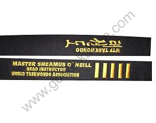 WTF MASTER BELTS